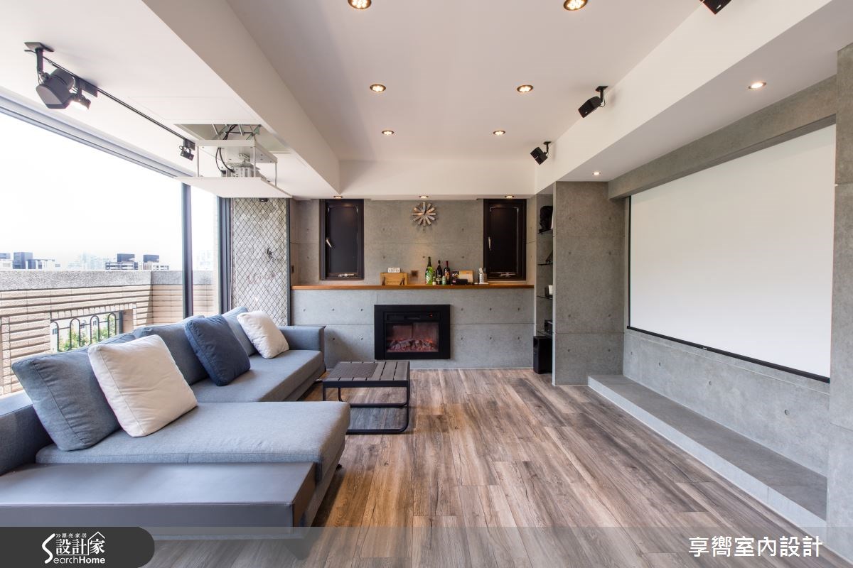 28坪新成屋(5年以下)＿混搭風客廳案例圖片＿享嚮室內裝修規劃有限公司＿享嚮_05之3