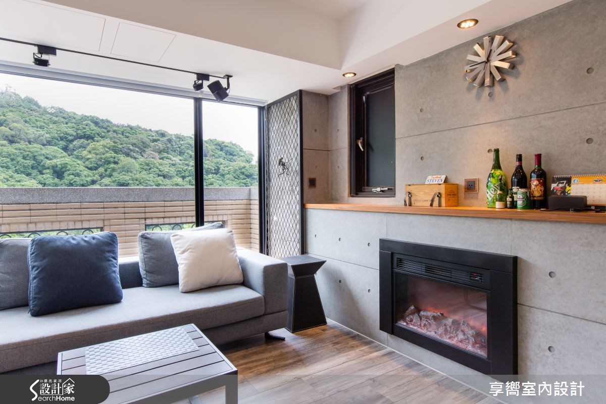 28坪新成屋(5年以下)＿混搭風客廳案例圖片＿享嚮室內裝修規劃有限公司＿享嚮_05之4