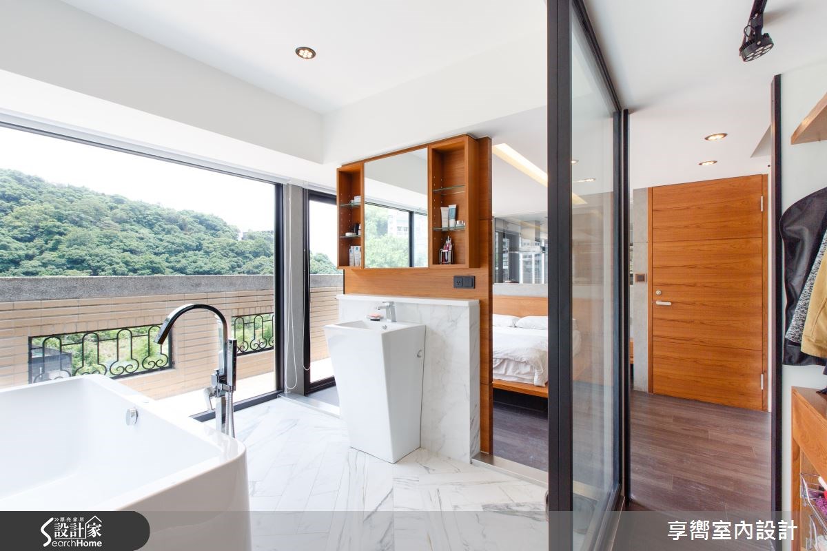 28坪新成屋(5年以下)＿混搭風浴室案例圖片＿享嚮室內裝修規劃有限公司＿享嚮_05之15