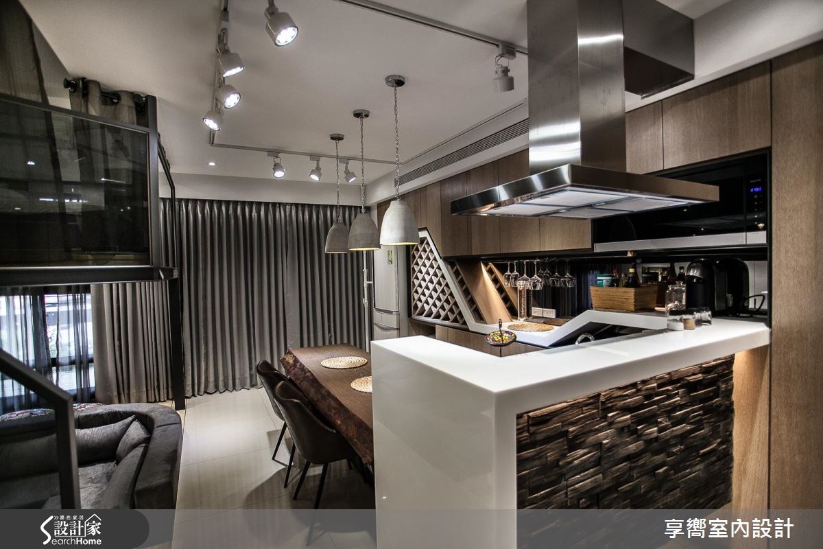 17坪新成屋(5年以下)＿混搭風餐廳吧檯案例圖片＿享嚮室內裝修規劃有限公司＿享嚮_09之10