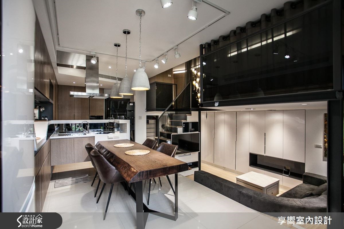 17坪新成屋(5年以下)＿混搭風餐廳吧檯案例圖片＿享嚮室內裝修規劃有限公司＿享嚮_09之12