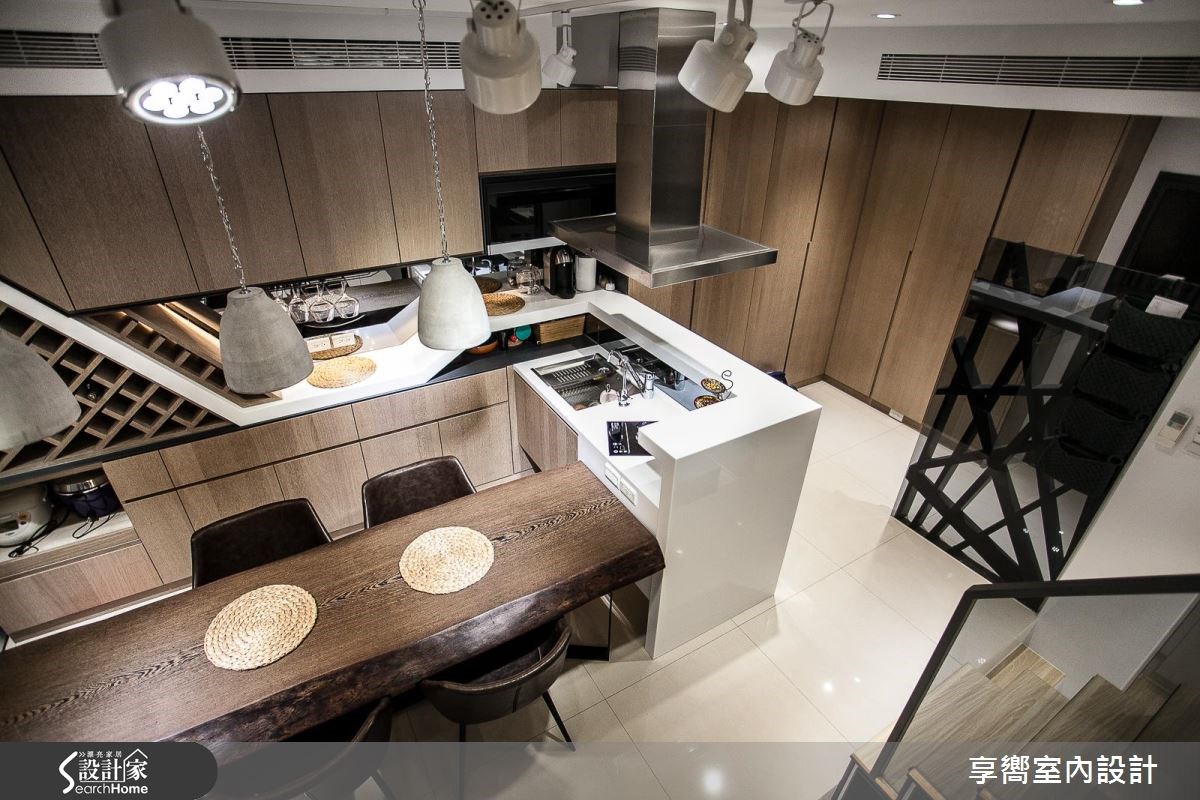 17坪新成屋(5年以下)＿混搭風餐廳吧檯案例圖片＿享嚮室內裝修規劃有限公司＿享嚮_09之13