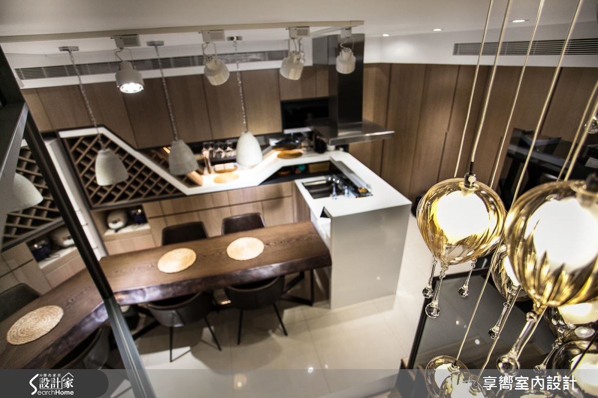 17坪新成屋(5年以下)＿混搭風餐廳吧檯案例圖片＿享嚮室內裝修規劃有限公司＿享嚮_09之14