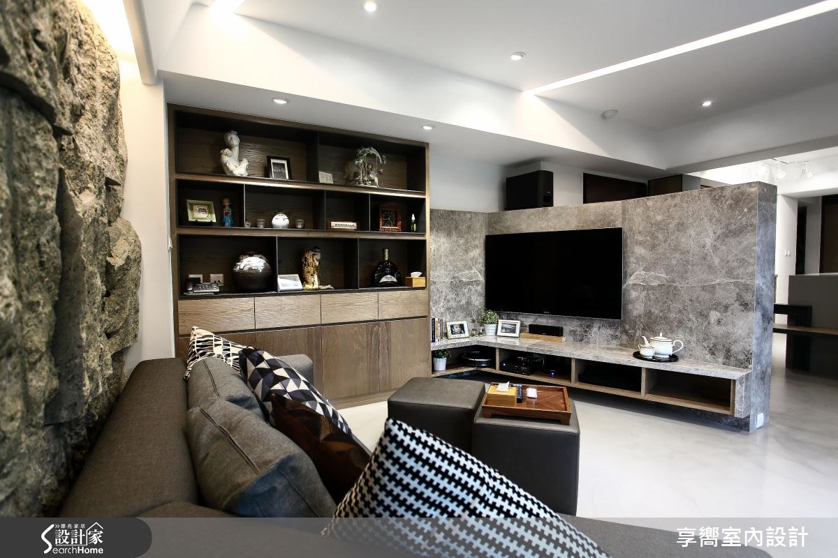 30坪新成屋(5年以下)＿現代風客廳案例圖片＿享嚮室內裝修規劃有限公司＿享嚮_10之1