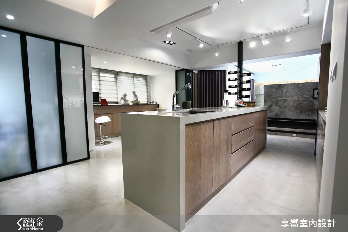30坪新成屋(5年以下)＿現代風吧檯案例圖片＿享嚮室內裝修規劃有限公司＿享嚮_10之7