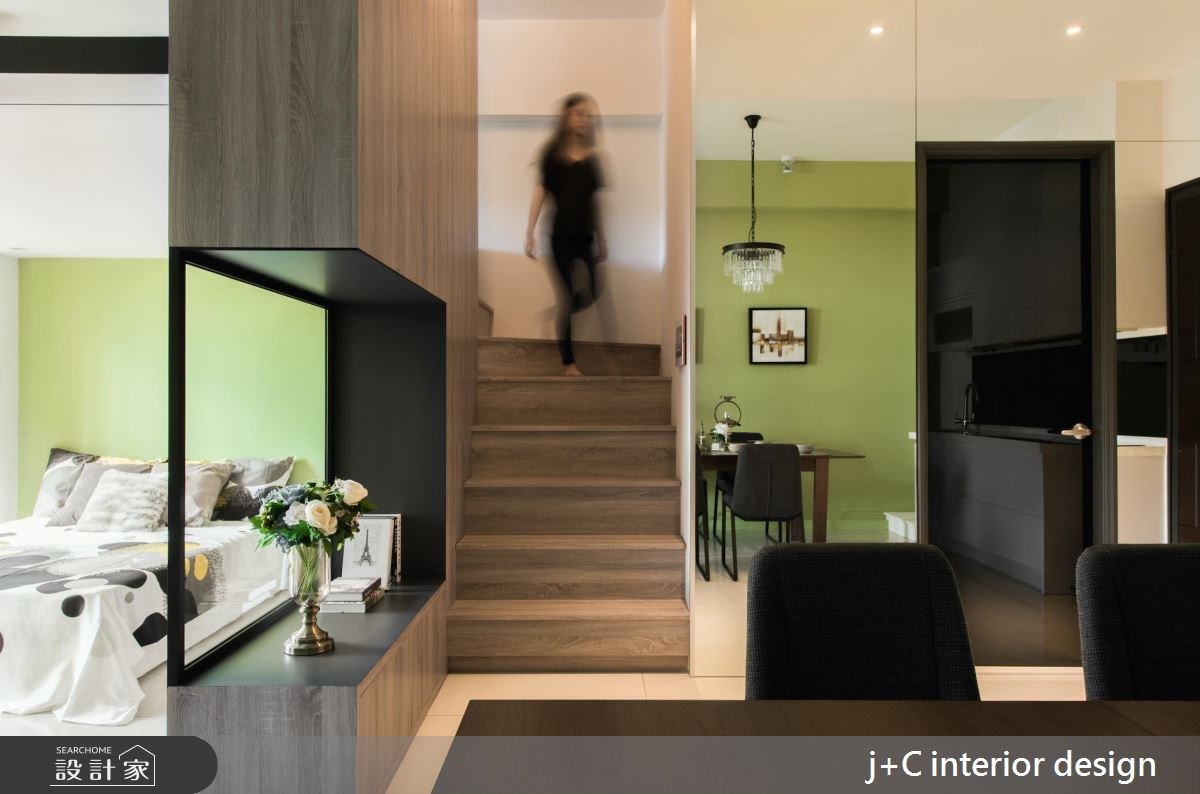 20坪新成屋(5年以下)＿現代風樓梯案例圖片＿杰宸室內設計有限公司＿杰宸_01之2