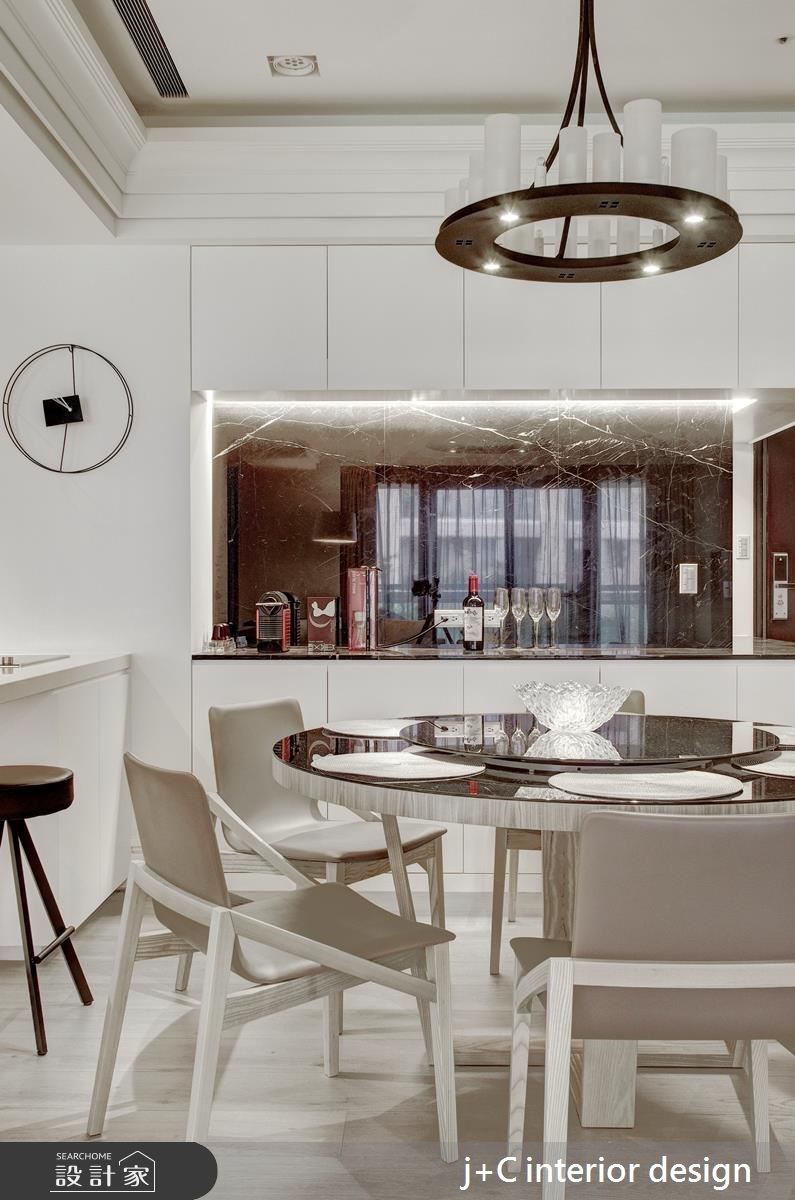 80坪新成屋(5年以下)＿新古典餐廳案例圖片＿杰宸室內設計有限公司＿杰宸_04之5