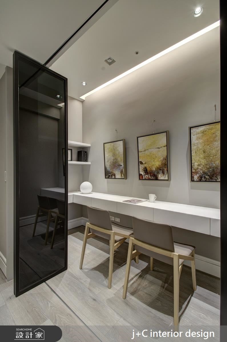 80坪新成屋(5年以下)＿新古典書房案例圖片＿杰宸室內設計有限公司＿杰宸_04之9