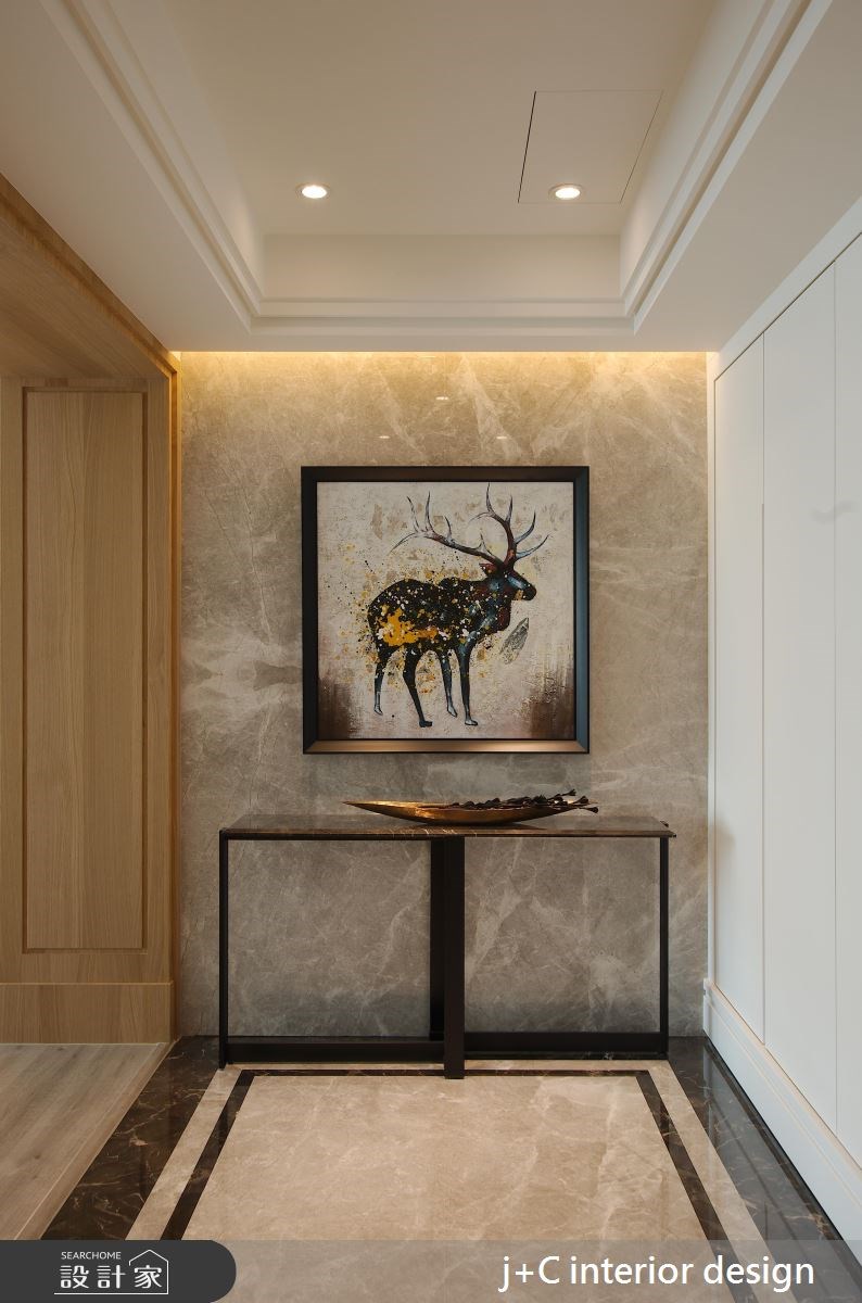 110坪新成屋(5年以下)＿新古典玄關案例圖片＿杰宸室內設計有限公司＿杰宸_06之1