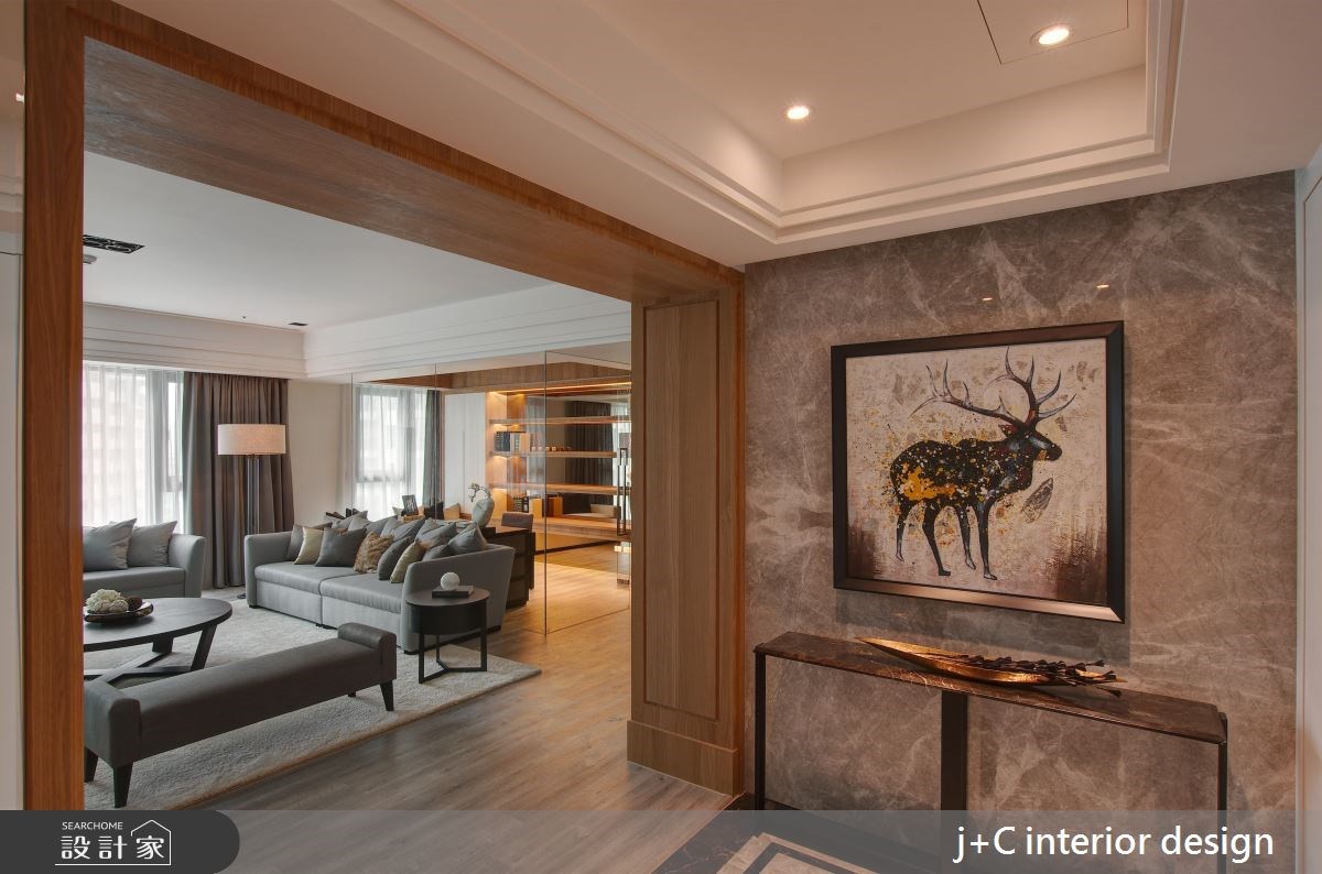 110坪新成屋(5年以下)＿新古典玄關客廳案例圖片＿杰宸室內設計有限公司＿杰宸_06之2