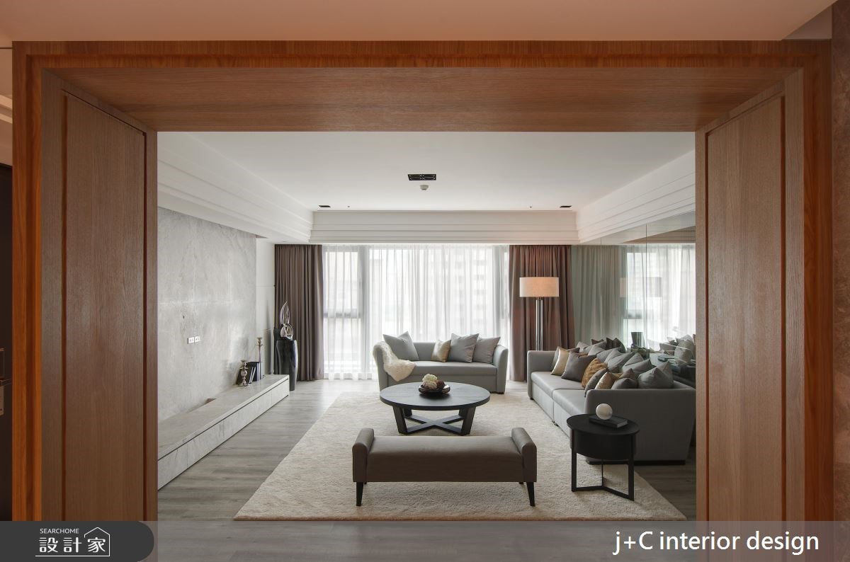 110坪新成屋(5年以下)＿新古典客廳案例圖片＿杰宸室內設計有限公司＿杰宸_06之3