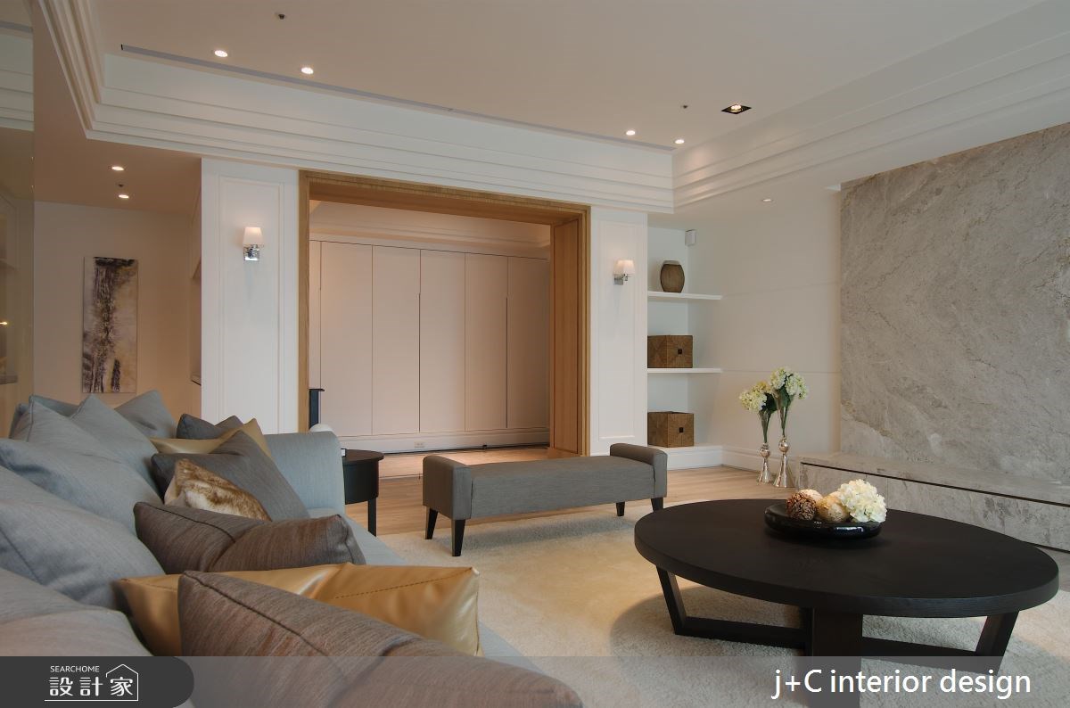 110坪新成屋(5年以下)＿新古典客廳案例圖片＿杰宸室內設計有限公司＿杰宸_06之8