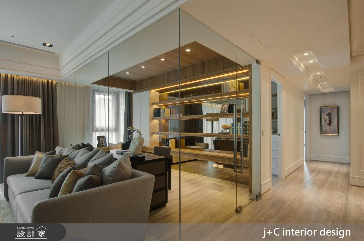 110坪新成屋(5年以下)＿新古典書房案例圖片＿杰宸室內設計有限公司＿杰宸_06之10