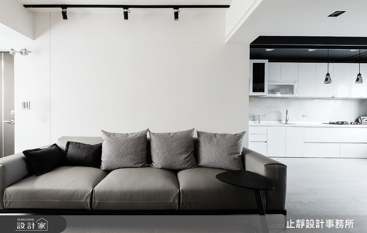 35坪老屋(31~40年)＿簡約風客廳案例圖片＿止靜設計事務所＿止靜_繞‧開・Surround-Open之3