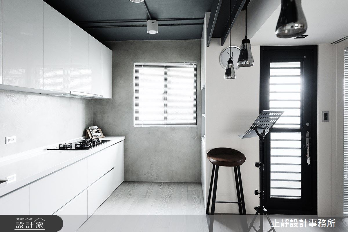 35坪老屋(31~40年)＿簡約風廚房案例圖片＿止靜設計事務所＿止靜_繞‧開・Surround-Open之4