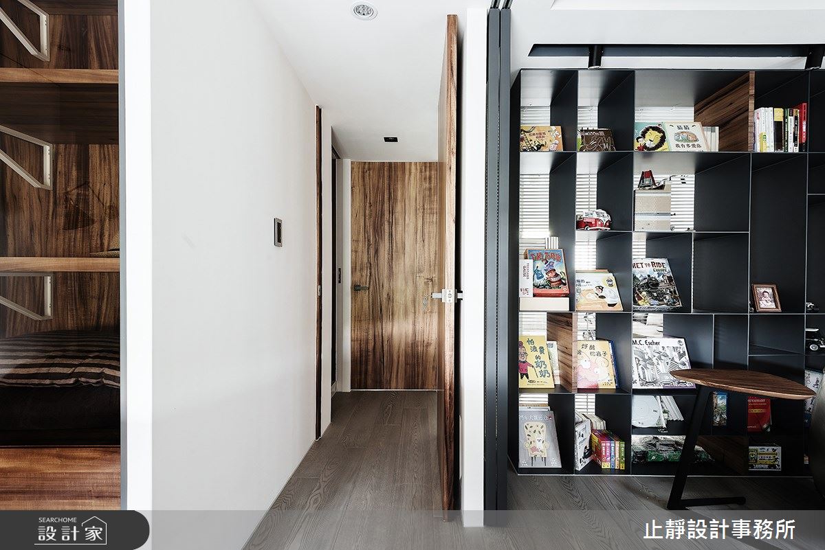 35坪老屋(31~40年)＿簡約風書房案例圖片＿止靜設計事務所＿止靜_繞‧開・Surround-Open之7