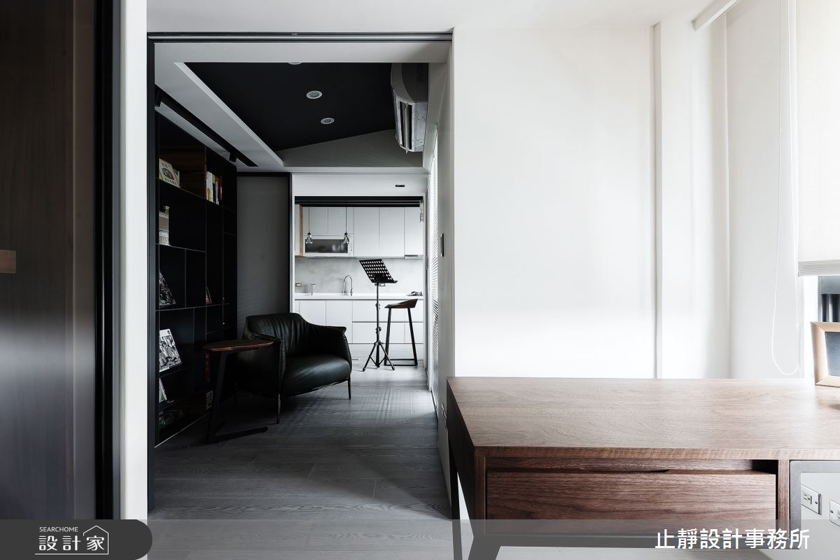 35坪老屋(31~40年)＿簡約風書房案例圖片＿止靜設計事務所＿止靜_繞‧開・Surround-Open之8