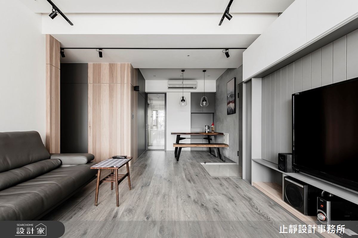 35坪老屋(16~30年)＿工業風客廳案例圖片＿止靜設計事務所＿止靜_歇・Rest之4