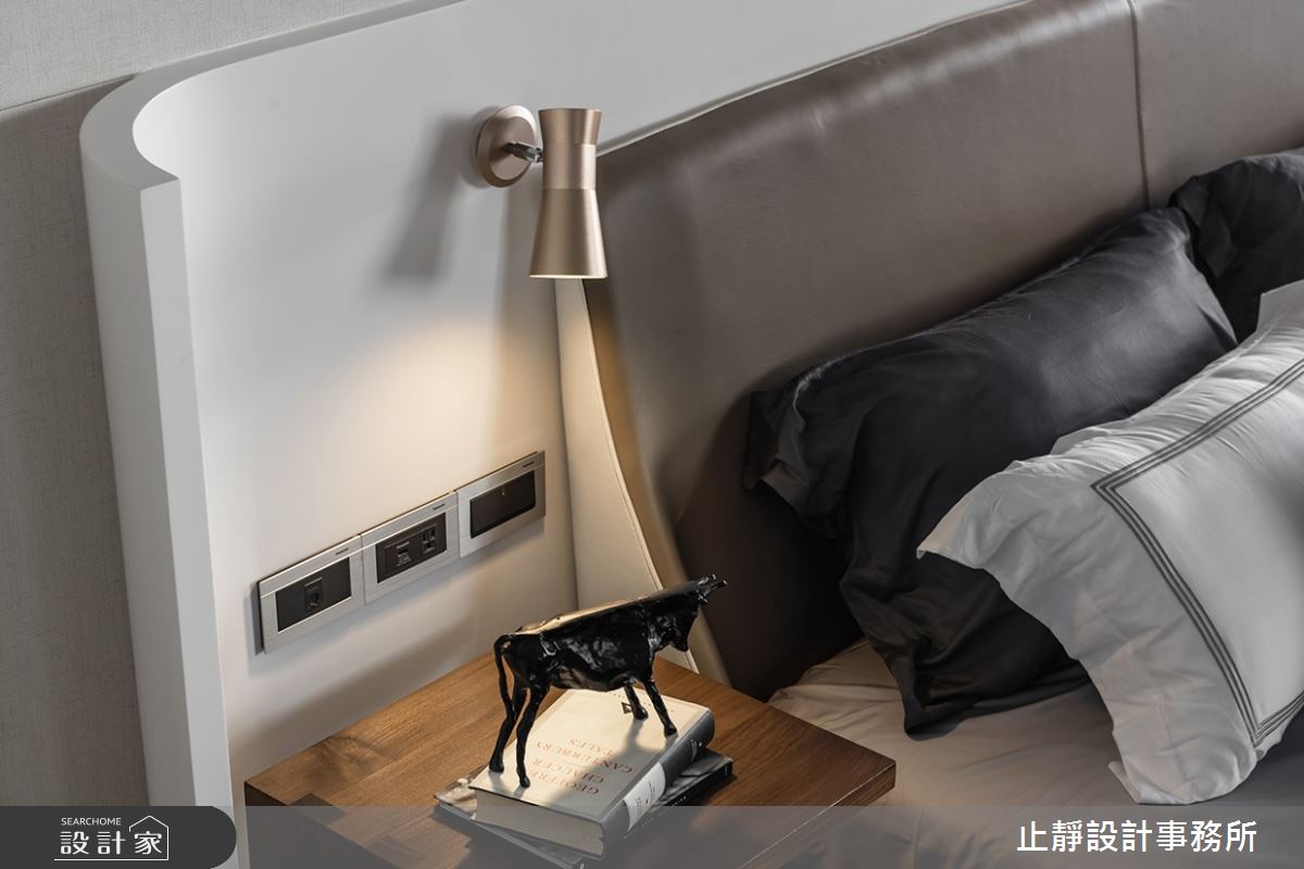 35坪新成屋(5年以下)＿現代風臥室案例圖片＿止靜設計事務所＿止靜_無邊・Endless之8