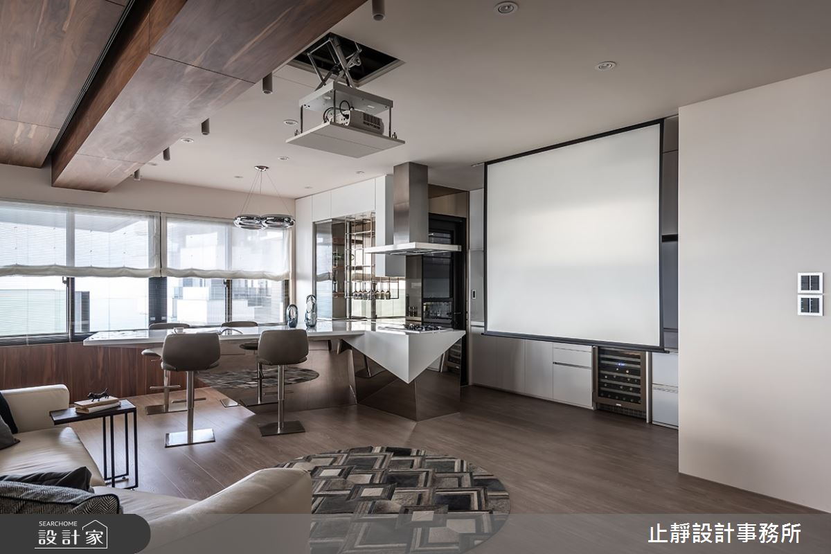 35坪新成屋(5年以下)＿現代風客廳案例圖片＿止靜設計事務所＿止靜_無邊・Endless之16