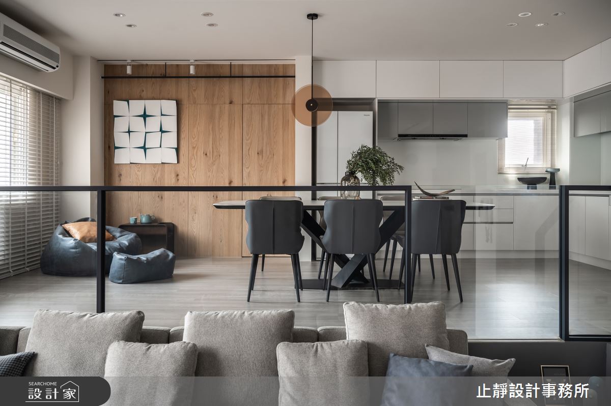45坪老屋(16~30年)＿現代風餐廳案例圖片＿止靜設計事務所＿止靜_好朋友・Good friend之2