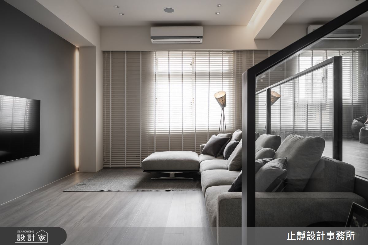 45坪老屋(16~30年)＿現代風客廳案例圖片＿止靜設計事務所＿止靜_好朋友・Good friend之4