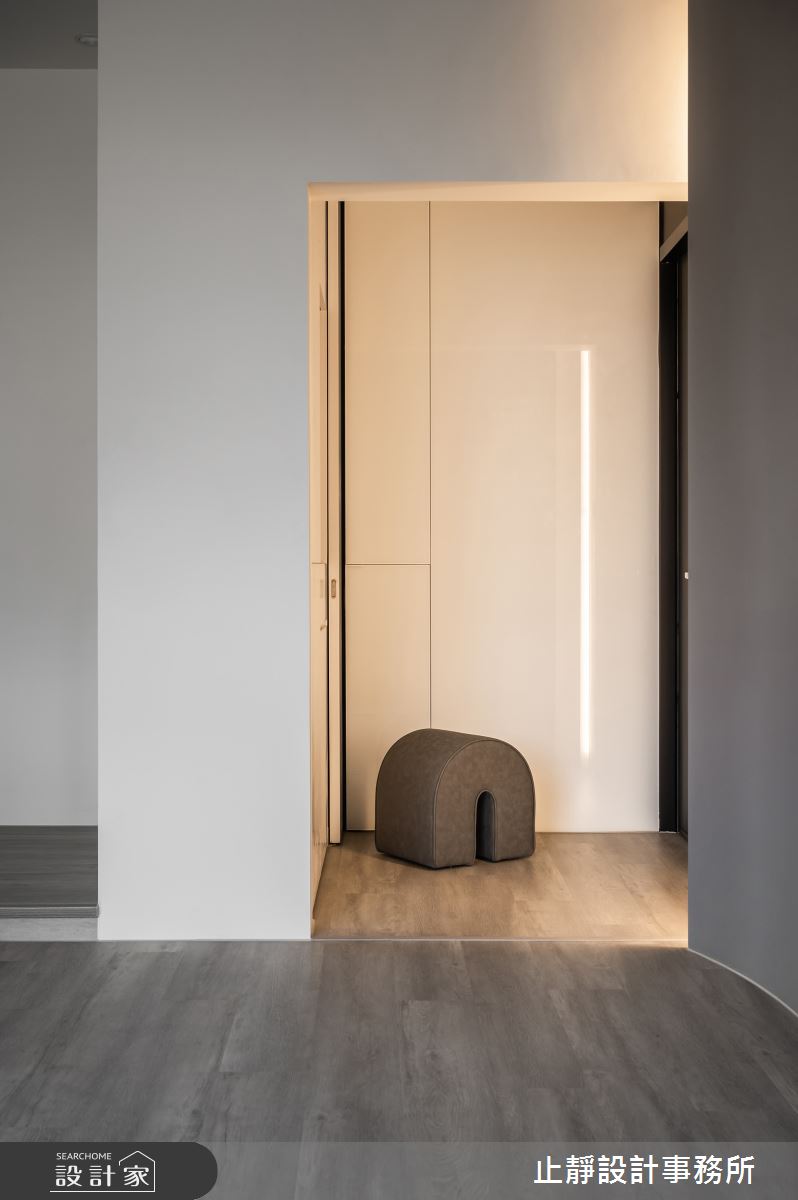 45坪老屋(16~30年)＿現代風玄關案例圖片＿止靜設計事務所＿止靜_好朋友・Good friend之9