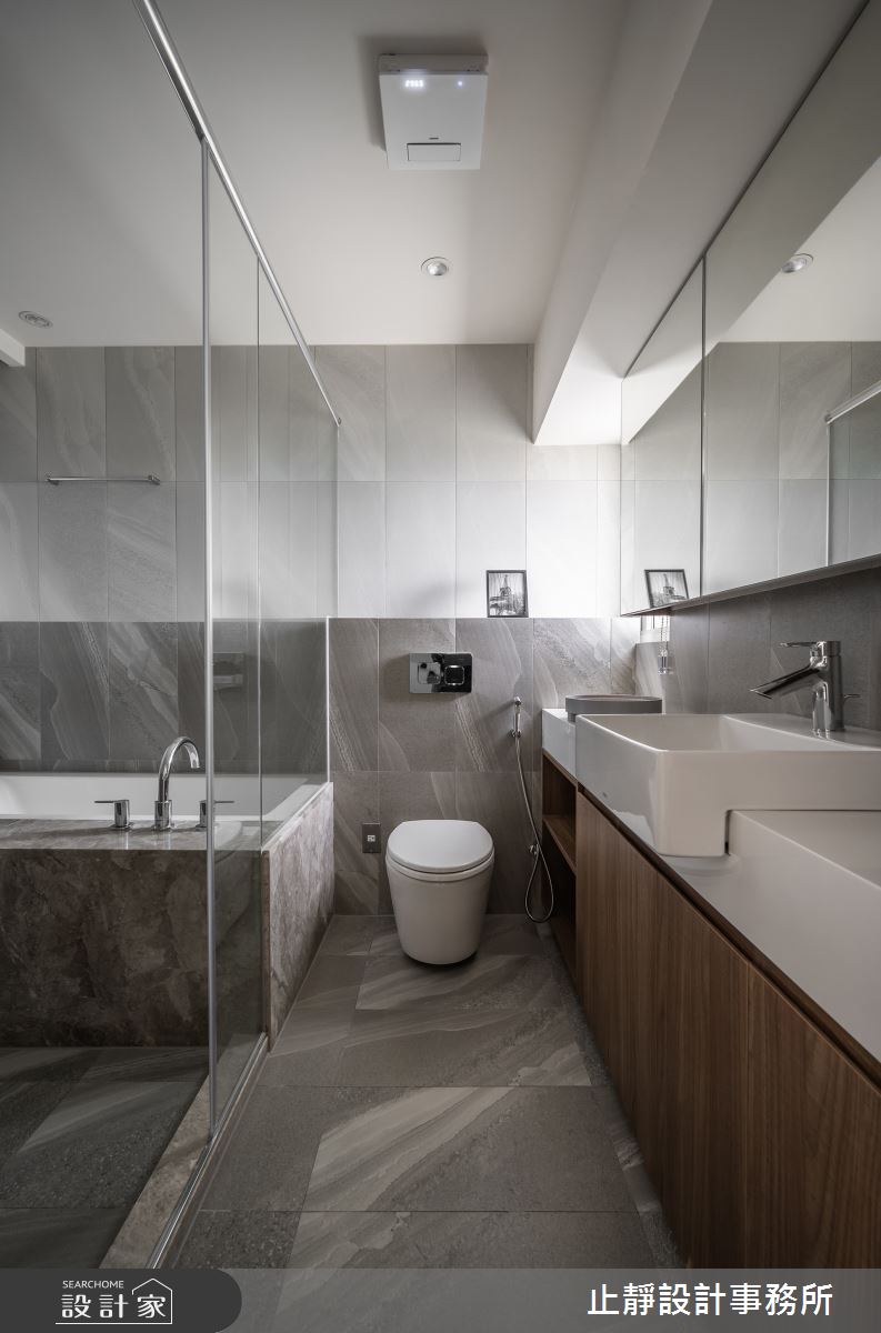 45坪老屋(16~30年)＿現代風浴室案例圖片＿止靜設計事務所＿止靜_好朋友・Good friend之22