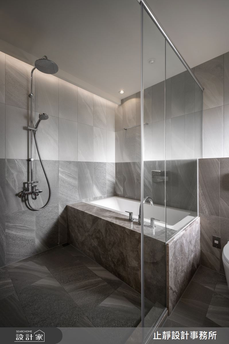 45坪老屋(16~30年)＿現代風浴室案例圖片＿止靜設計事務所＿止靜_好朋友・Good friend之24