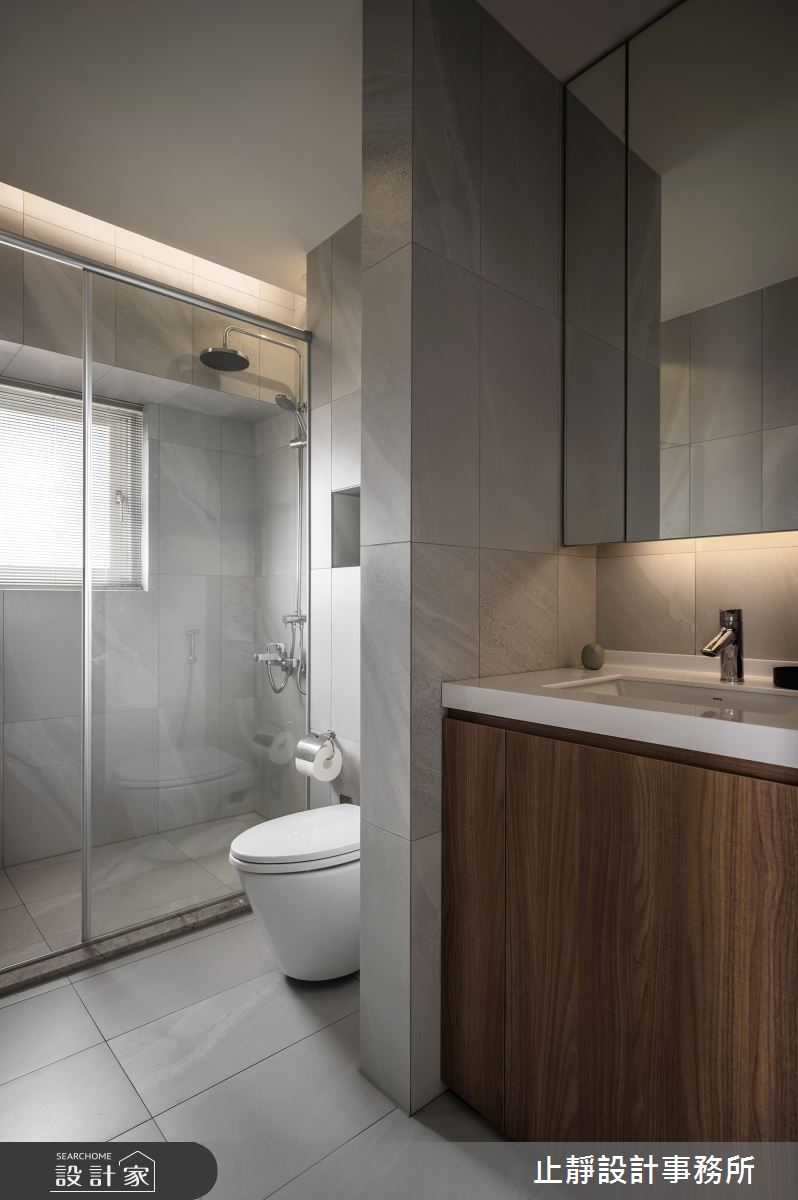 45坪老屋(16~30年)＿現代風浴室案例圖片＿止靜設計事務所＿止靜_好朋友・Good friend之28