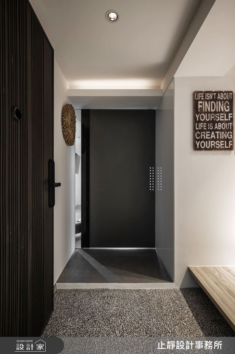 30坪新成屋(5年以下)＿現代風玄關案例圖片＿止靜設計事務所＿止靜_再一次・one more time之13