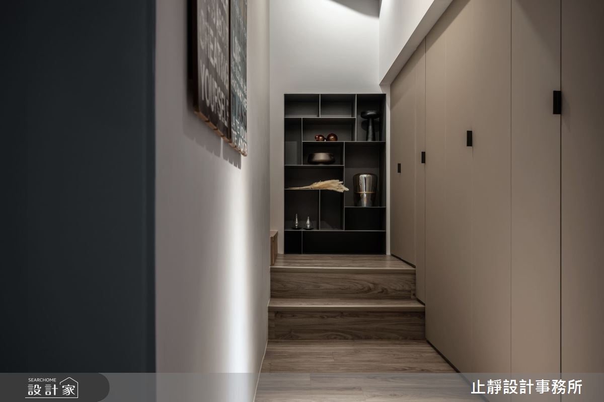 30坪新成屋(5年以下)＿現代風玄關案例圖片＿止靜設計事務所＿止靜_再一次・one more time之15