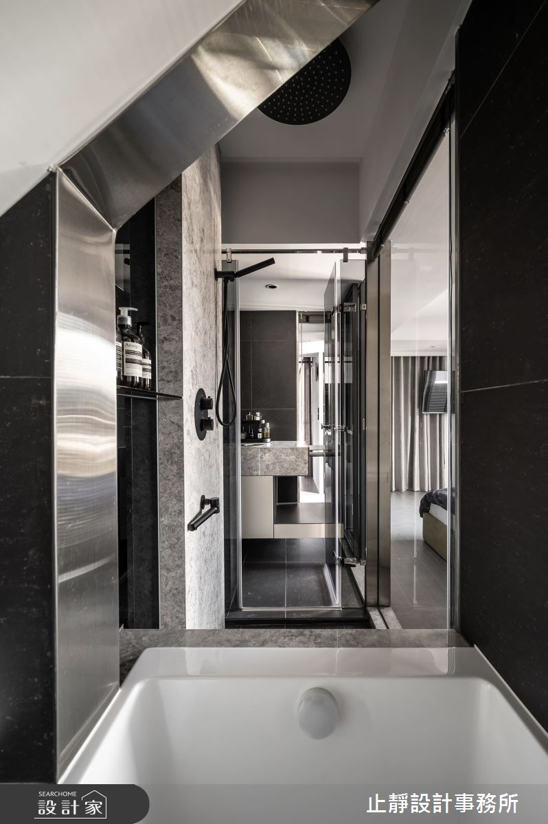 30坪新成屋(5年以下)＿現代風浴室案例圖片＿止靜設計事務所＿止靜_再一次・one more time之21