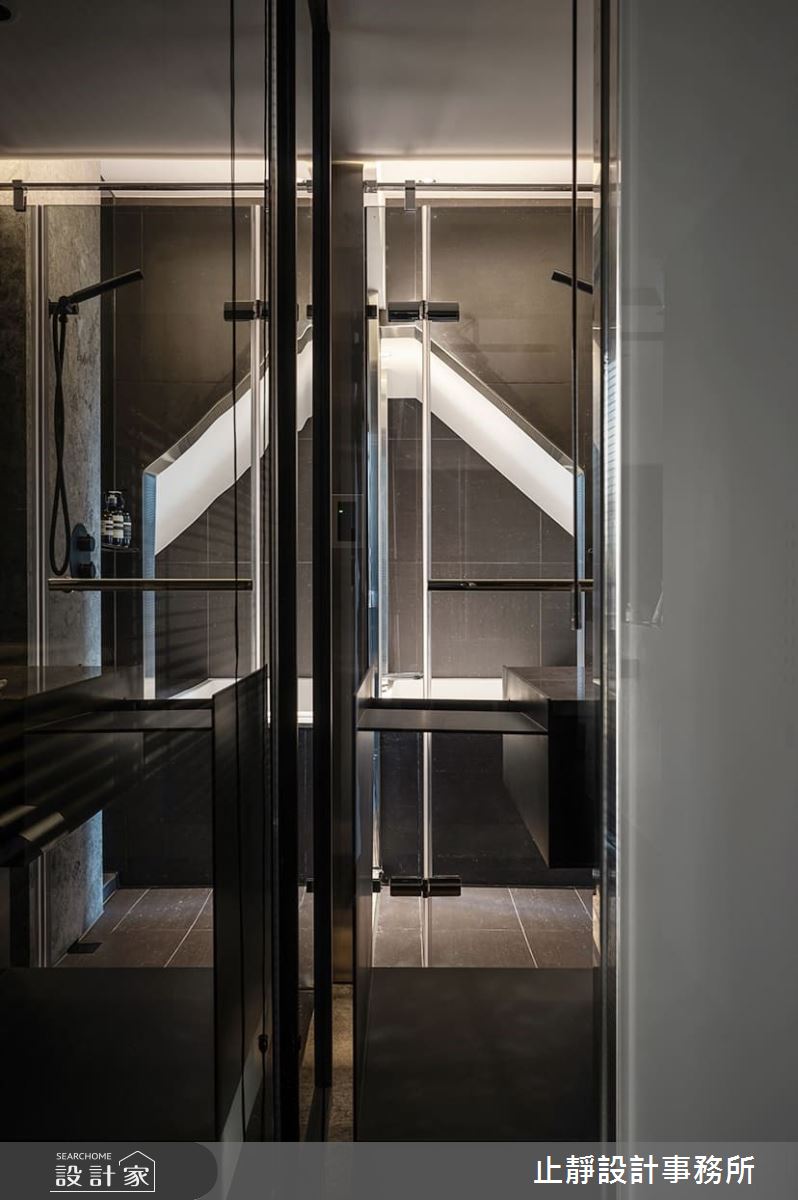 30坪新成屋(5年以下)＿現代風浴室案例圖片＿止靜設計事務所＿止靜_再一次・one more time之22