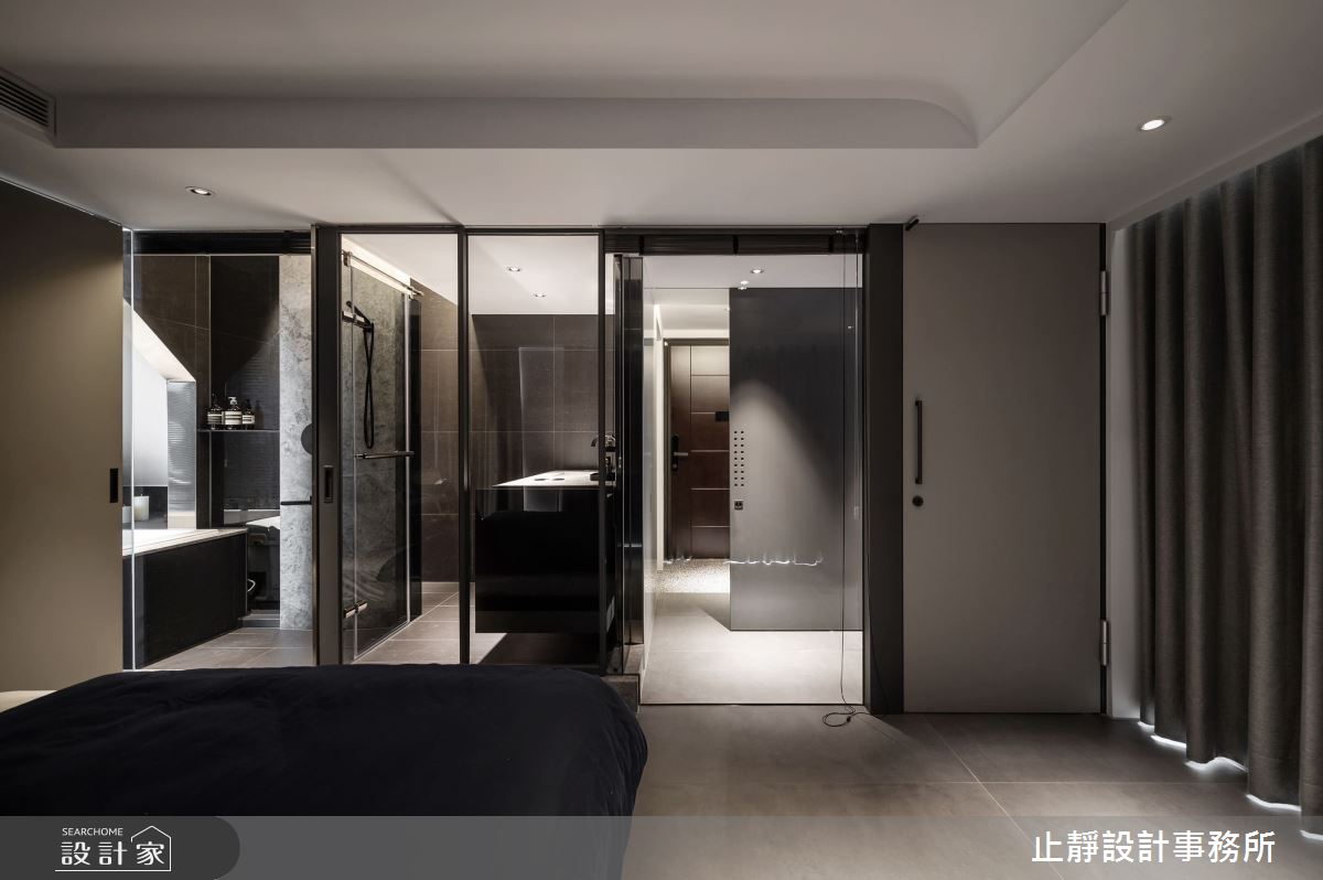 30坪新成屋(5年以下)＿現代風臥室案例圖片＿止靜設計事務所＿止靜_再一次・one more time之26
