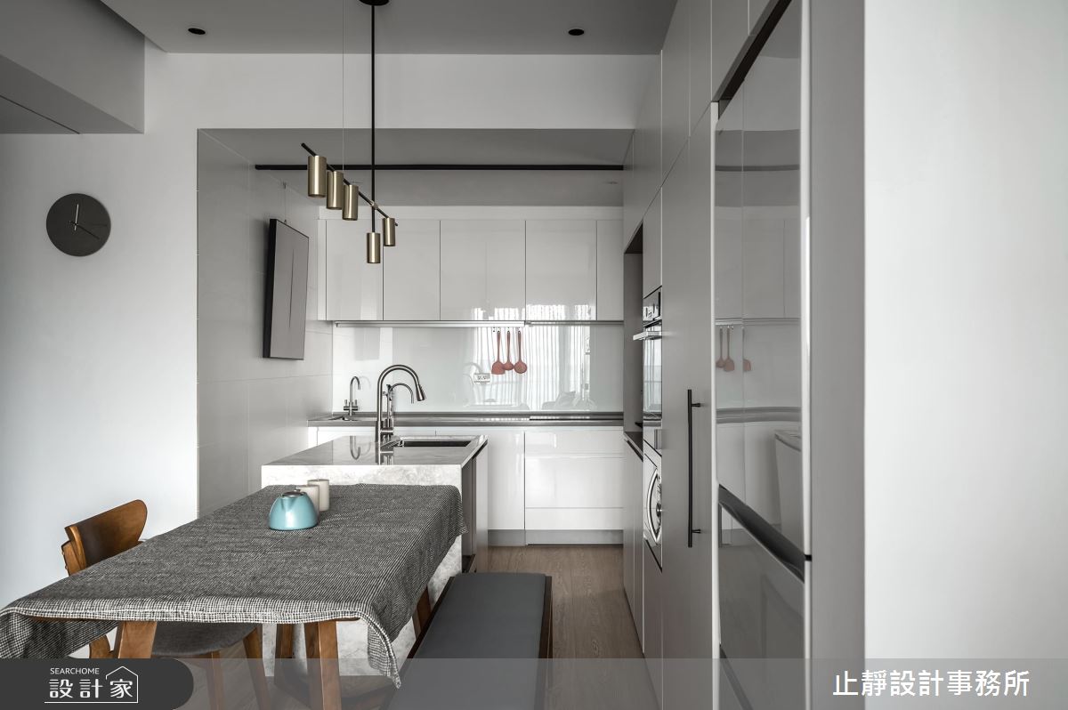20坪新成屋(5年以下)＿現代風餐廳案例圖片＿止靜設計事務所＿止靜_朗朗・confidence之7
