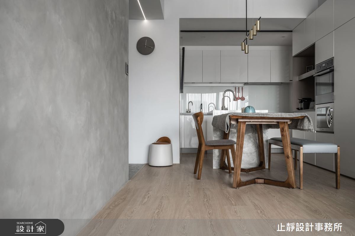 20坪新成屋(5年以下)＿現代風餐廳案例圖片＿止靜設計事務所＿止靜_朗朗・confidence之8