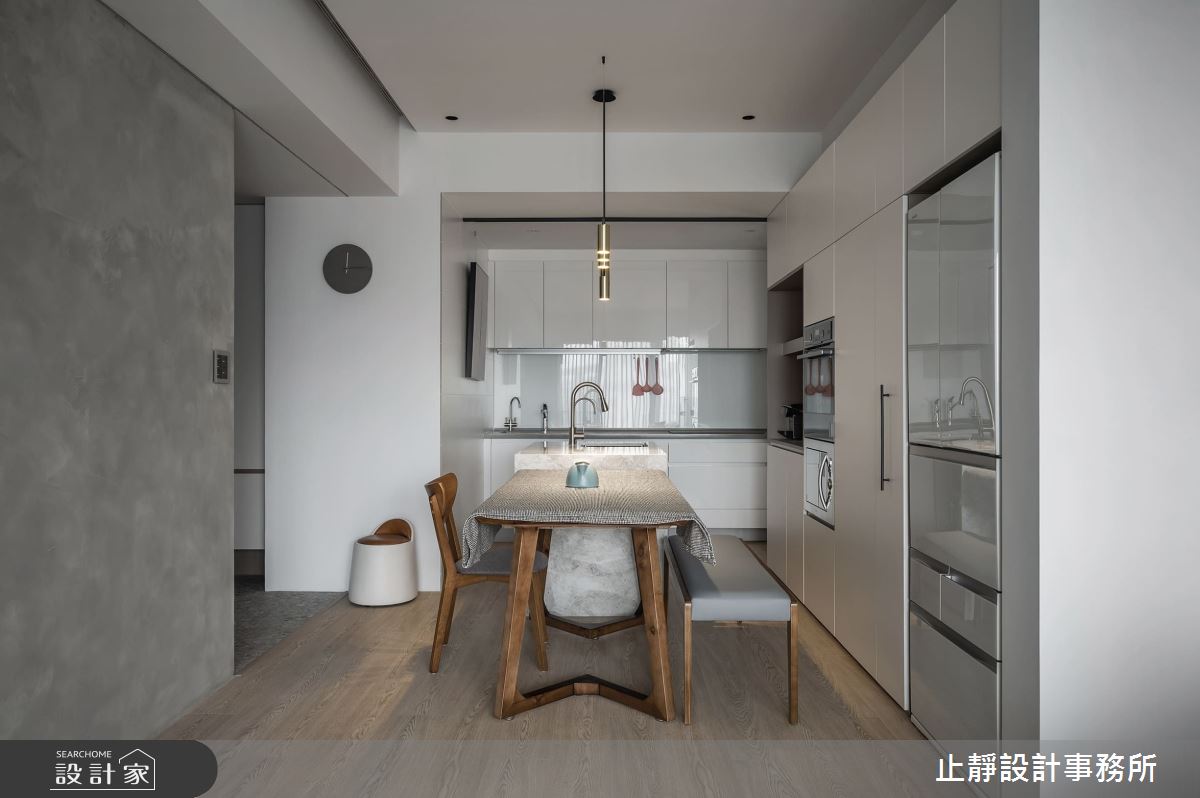 20坪新成屋(5年以下)＿現代風餐廳案例圖片＿止靜設計事務所＿止靜_朗朗・confidence之22