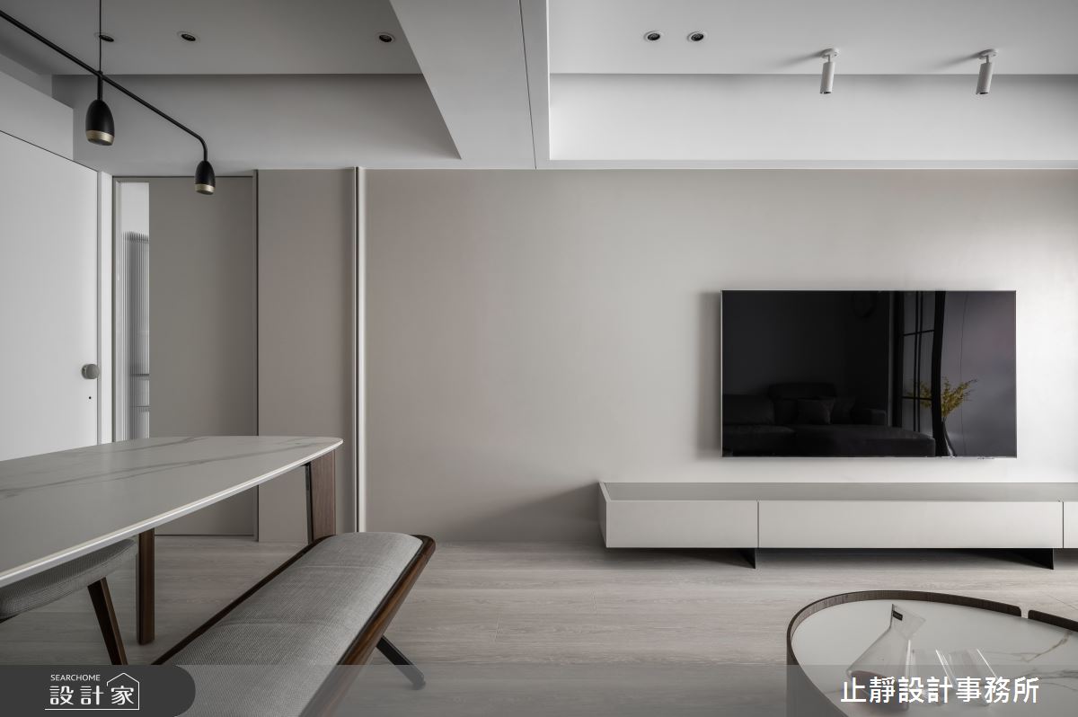 35坪老屋(16~30年)＿現代風客廳案例圖片＿止靜設計事務所＿止靜_重逢・met again之11