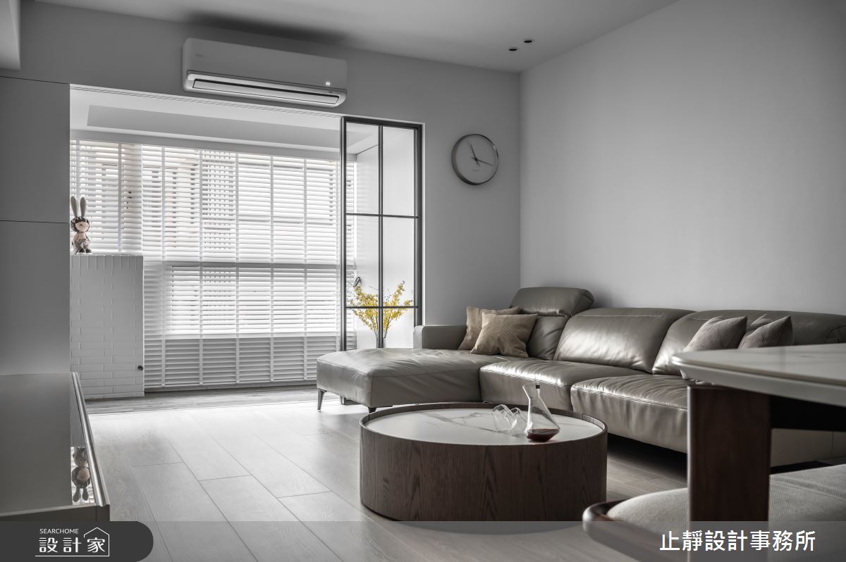 35坪老屋(16~30年)＿現代風客廳案例圖片＿止靜設計事務所＿止靜_重逢・met again之3
