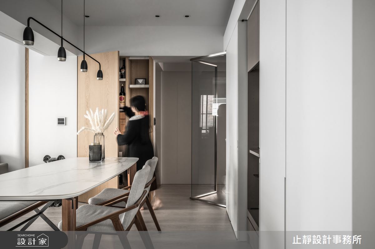 35坪老屋(16~30年)＿現代風餐廳案例圖片＿止靜設計事務所＿止靜_重逢・met again之15