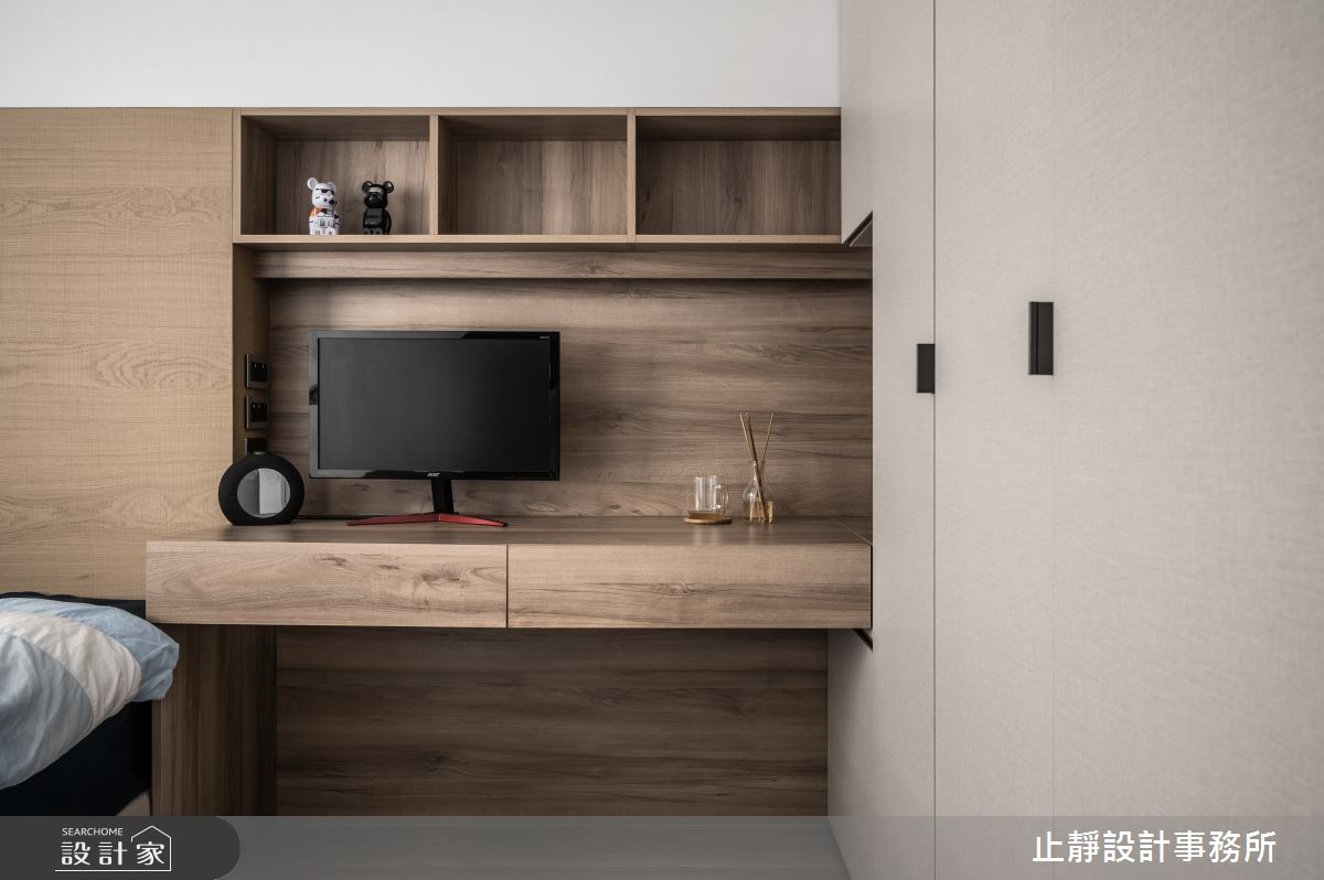 35坪老屋(16~30年)＿現代風臥室案例圖片＿止靜設計事務所＿止靜_重逢・met again之26