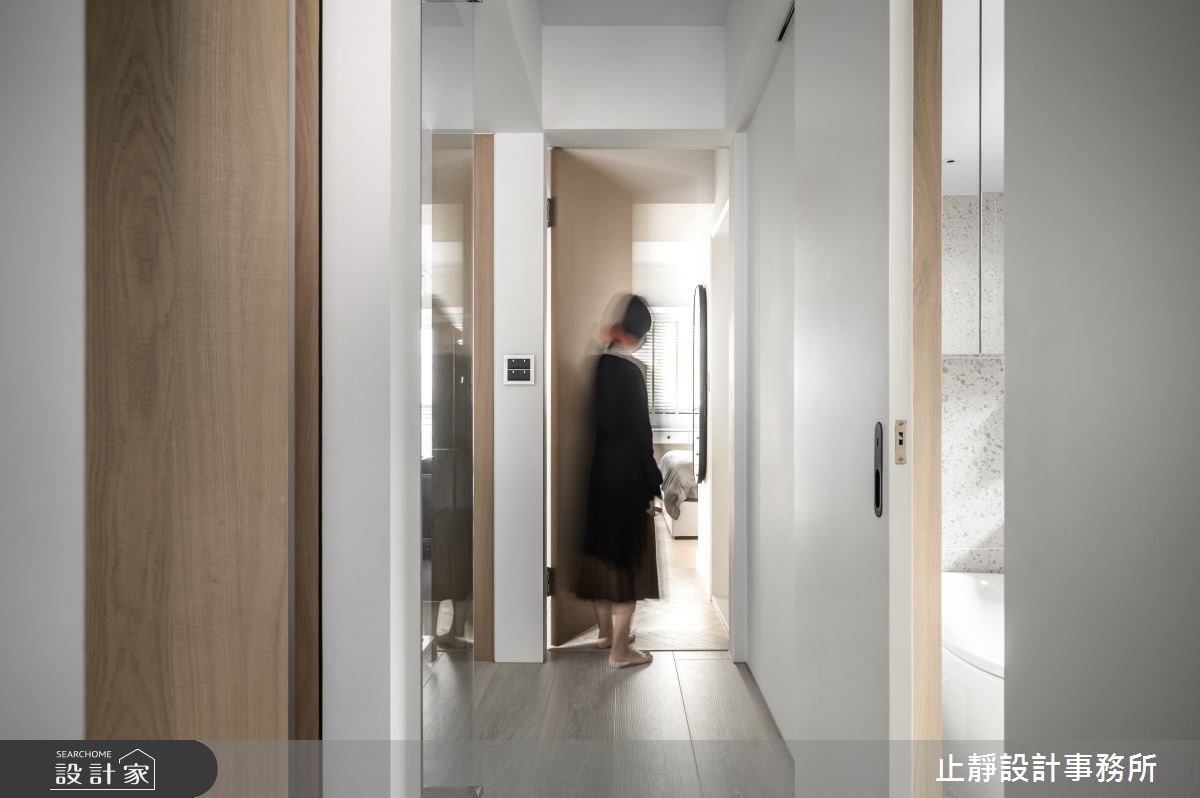 35坪老屋(16~30年)＿現代風走廊案例圖片＿止靜設計事務所＿止靜_重逢・met again之19