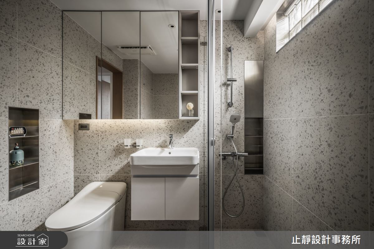 35坪老屋(16~30年)＿現代風浴室案例圖片＿止靜設計事務所＿止靜_重逢・met again之30