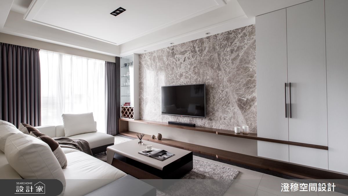 14坪新成屋(5年以下)＿現代風客廳案例圖片＿澄穆空間設計＿澄穆_06之2