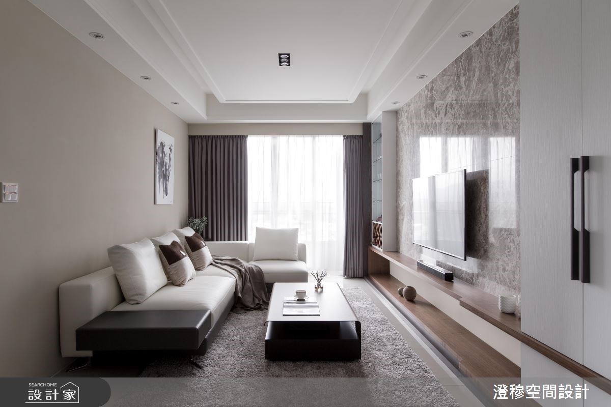 14坪新成屋(5年以下)＿現代風客廳案例圖片＿澄穆空間設計＿澄穆_06之4