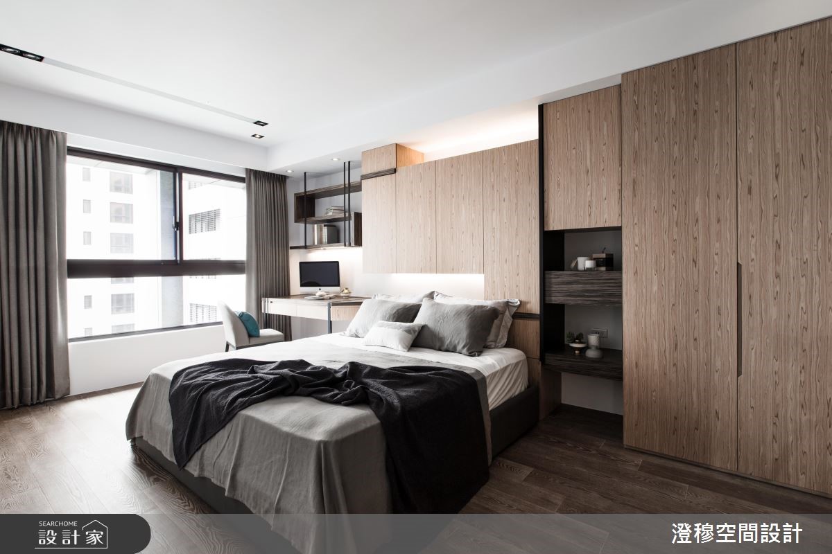 44坪新成屋(5年以下)＿現代風臥室案例圖片＿澄穆空間設計＿澄穆_09之9