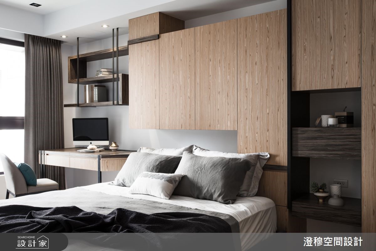 44坪新成屋(5年以下)＿現代風臥室案例圖片＿澄穆空間設計＿澄穆_09之10