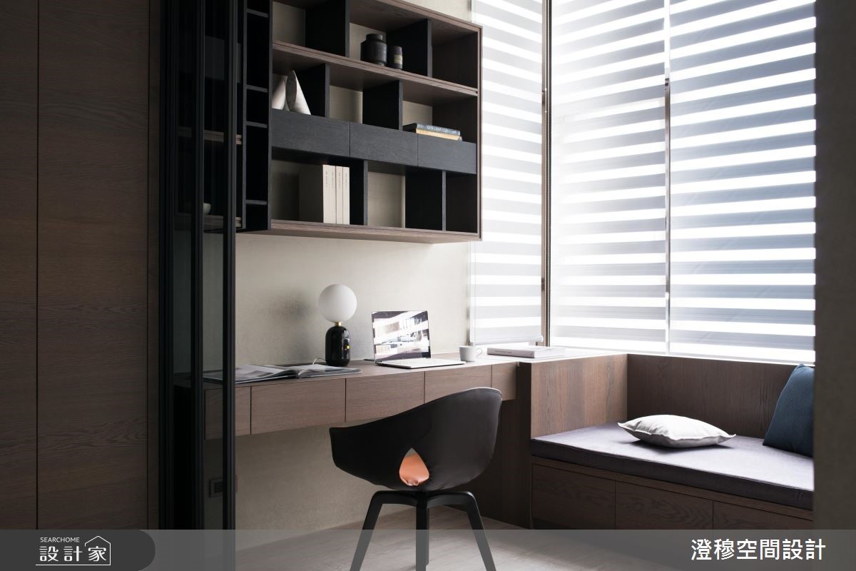 31坪新成屋(5年以下)＿現代風書房案例圖片＿澄穆空間設計＿澄穆_12之8