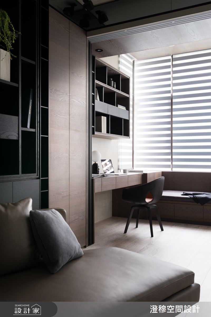 31坪新成屋(5年以下)＿現代風書房案例圖片＿澄穆空間設計＿澄穆_12之7